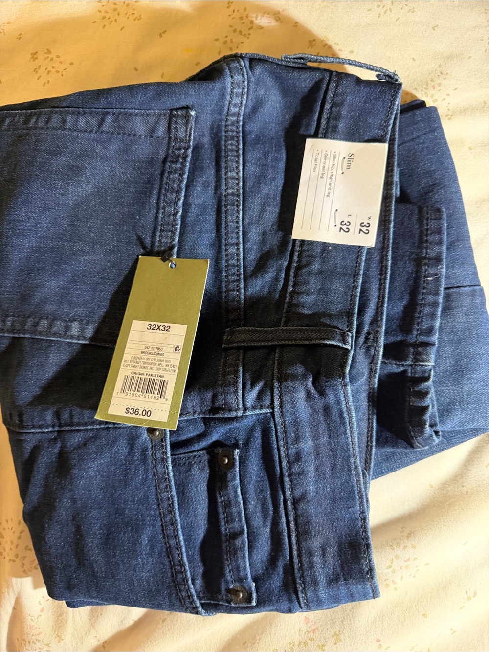 Goodfellow Slim Men’s Jeans in Dark Blue